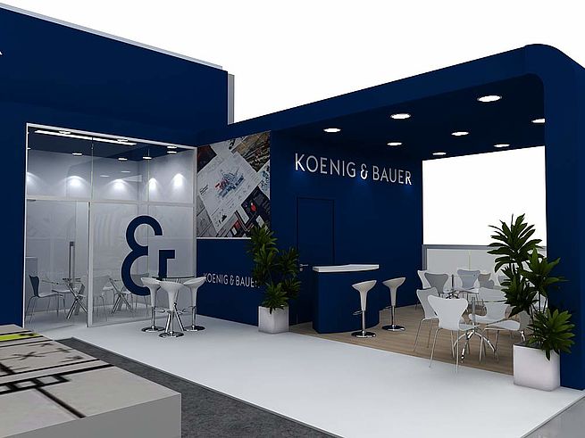 Foto 2: Messestand